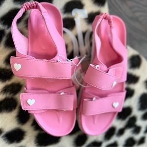 Stoney clover for target NWT pink sandals size 8